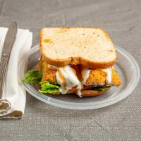 Fish Sandwich with Fries Combo · Sandwich made with a piece of cut fish that is either fried, baked, or grilled.