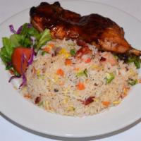 C6. BBQ Chicken Fried Rice · 