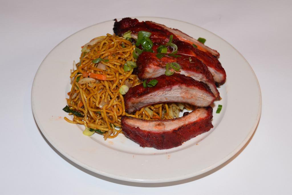 D1. BBQ Baby Back Chow Mein · 