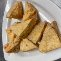 Fried Tofu · Served with sweet chili and crushed peanut.