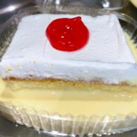 TRES LECHES · Tres leches literally means, “three milks”  and tres leches cake is an ultra light sponge ca...