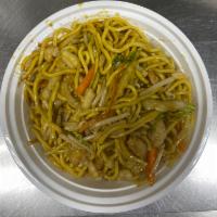 59. Shrimp Lo Mein · Soft noodle and Chinese style.