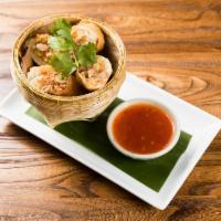 Spring Rolls (vegetable) ·  Thai sweet chili dipping sauce.