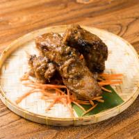 Sup Baby Back Ribs · Roasted pork ribs marinated in Thai herbs.