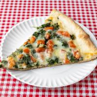 Spinach & Tomato Neopolitan Pizza · 