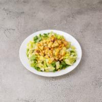 Caesar Salad · Crisp romaine lettuce and Parmesan cheese tossed with toasted croutons and our special Caesa...