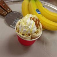 Banana Pudding · Banana Pudding, Piece of Banana and Vanilla Wafers Cookies 