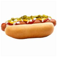 New York Hot Dog · Grilled New York HOT DOG  With up to 3 free toppings