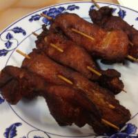 10. Chicken on The Sticks (3) · Chicken that has been cooked on a stick. 
