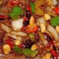 105. Kung Pao Beef · Spicy.