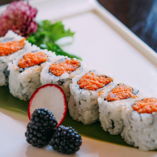 8. Spicy Salmon Roll · 