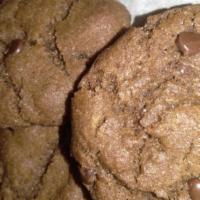 Double Chocolate Cookies  · For the chocolate enthusiast; semi sweet chips.