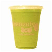 Paradise Smoothie · Pineapple, peanut butter, spinach, banana and 100% apple juice.