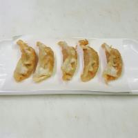 5 Piece Pork Gyoza Dumplings · 