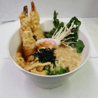 Fried Shrimp Udon · 