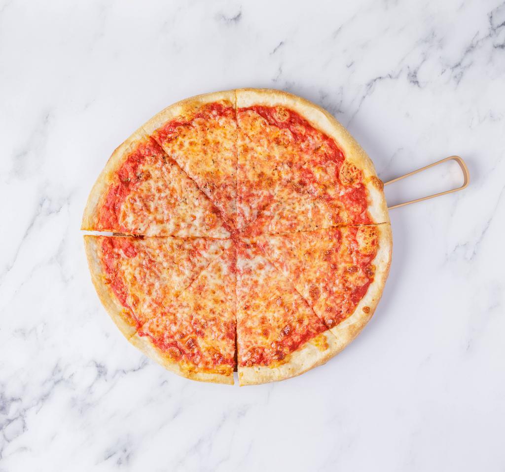 Cheese Pizza · New York Style, Hand Tossed, Brick Oven Pizza