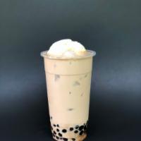 Favorite Milk Tea · Add extra boba for an additional charge.