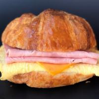 2. Egg, Ham and Cheese Sandwich · 