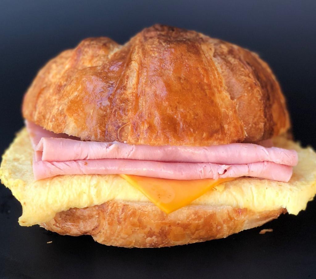 2. Egg, Ham and Cheese Sandwich · 