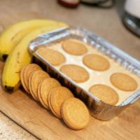 Golden Oreo Banana Pudding · Homemade pudding fresh bananas golden oreo cookies.

(2)  8oz cups left 