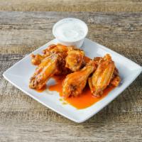 Jumbo Wings · Served with ranch or blue cheese.