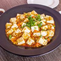 Mapo Tofu with Pork 麻婆豆腐 · 