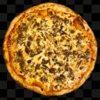 Truffle Mushroom	 · Tomato sauce with mozzarella cheese, chopped shitake, house truffle paste, fresh chives and ...