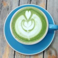 Matcha Latte · Japanese stone-ground ceremonial matcha, cinnamon, and topped with your choice of milk. Serv...