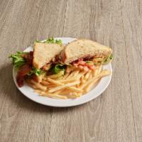 BLTA Sandwich · Bacon, lettuce, tomato, avocado and mayo.