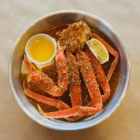 1/2 lb Snow Crab · No side item
1/2 lb Snow crab boiled in your seasoning of choice. Choice of Plan | garlic bu...