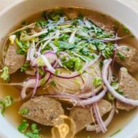 Pho - Vietnamese Beef meatballs  · Vietnamese Pho with beef meatballs. Add it in Pho broth to make a delicious bowl of Phở Bò V...