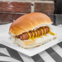 Plain with 2 Beef Hot Dogs · mayo,katchup,mustard, 2 beef hot dog and potato sticks.
