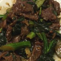 Beef with Chinese Broccoli · 