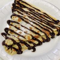 Nutella Crepe · Only nutella.