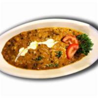 Daal Makhani · Lemtil, channa daal, black daal cooked with old coutry spices.