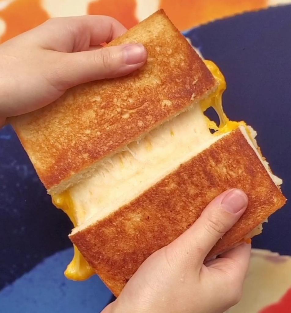 Regular Grilled Cheese · Japanese toast, havarti, muenster, and cheddar cheese, garlic sauce. **FOR FRIES: please note, fries are not recommended by Jolene's for delivery, because of uncontrollable delivery times. Soups hold up much better during delivery**