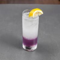 Lavender Lemonade · Lavender syrup, lemonade, citrus garnish.