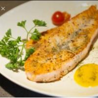 Salmon Hibachi Dinner · 