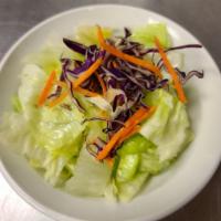 House Salad · Green Salad with ginger Dressing