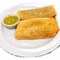 Mexican Beef Tamale · Made with Corn Leaf