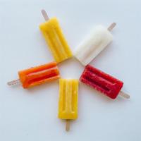 POPSICLES (2) Vegan · made with locally sourced ingredients, our popsicles come in: blood orange, mango, lemon, st...