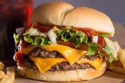 Wayback Classic Burger · 2 fresh 100% all beef patties with your choice of cheese.