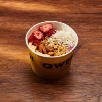 G Acai Bowl · Blended with acai, Greek yogurt, strawberries, bananas and almond milk and topped with grano...