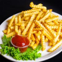 Fry Basket · A large portion of your choice of french fries, tator tots, or waffle fries.