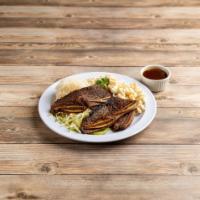 MINI BBQ SHORT RIBS · Juicy beef short ribs marinated in our house barbecue sauce and grilled to perfection. Serve...