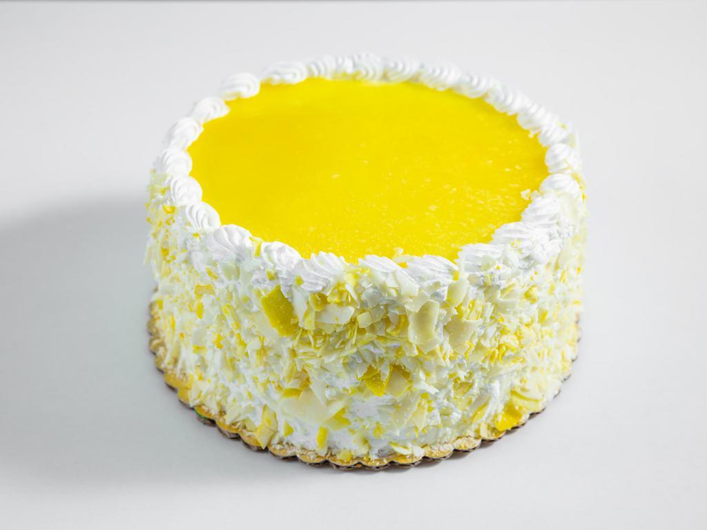 Lemon Mousse Cake · 