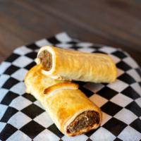 Cheese & Fennel Sausage Roll · Blend of veal, beef, roasted fennel and cheese.