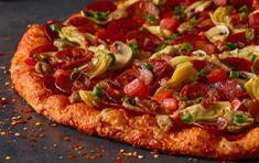 Extra Large Wombo Combo Pizza · 16 slices. Primo pepperoni, Italian sausage, linguiça, bacon, mushrooms, tomatoes, artichoke...