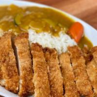 Curry Katsu Bowl  · House made Japanese Style Curry served over rice and topped off with Chicken Katsu. 