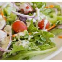 Garden Salad · Pick dressing option. Organic & Fresh Garden Salad.